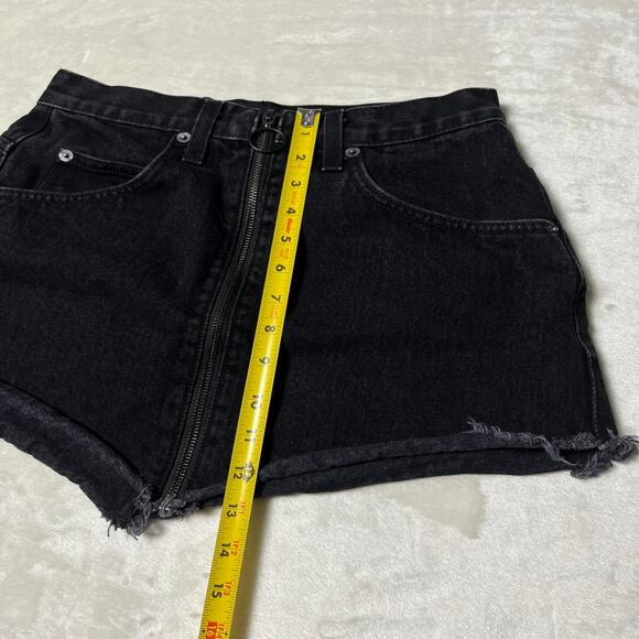 Carmar Los Angeles Denim Mini Skirt Women's XS Retro Daisy Duke Short 90's Inspo - Picture 9 of 10